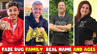 Faze Rug Family Members Real Name and Ages 2024 [upl. by Atelokin]