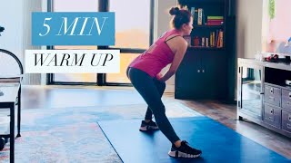 5 MIN WARM UP FOR AT HOME WORKOUTS Full Body [upl. by Anole]