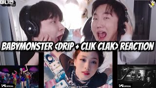 ENG BABYMONSTER DRIP  CLIK CLAK MV REACTION  베이비 몬스터 DRIP  CLIK CLAK 뮤비 리액션 [upl. by Caria533]