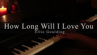 How Long Will I Love You  Ellie Goulding  Piano Cover by Dominic Mathis [upl. by Sirdna]