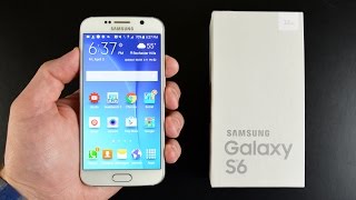 Samsung Galaxy S6 Unboxing amp Review [upl. by Ahserb98]