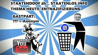 Staatenlosinfo Entnazifutzierung  Rüdiger Hoffmann aka Klasen Satire [upl. by Clabo]