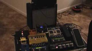 Gerrys Trailer Trash Pedal Board Part2 U2 Sounds [upl. by Adnolahs662]