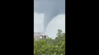 Tornado captured on cellphone video in Pembroke Pines [upl. by Lleraj158]