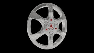 car modeling in maya pt 15  rim modeling maya  Maya tutorial How to model car rims [upl. by Nirrak]