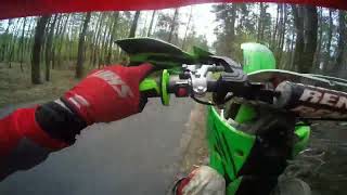 Jak nie używać Kawasaki KX 125 [upl. by Adne486]