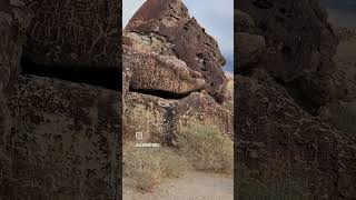 Big selection of ancient petroglyphs in California near Bishop petroglyphs california [upl. by Paul]