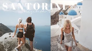 TRAVEL VLOG l SANTORINI l Part 3 Hike from Fira to Oia [upl. by Ayatnahs]