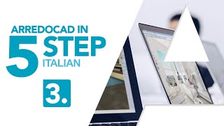 Modificare spostare copiare ruotare e cancellare degli elementi 3D ArredoCAD in 5 Step  Video 35 [upl. by Ellehcear]