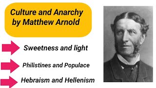 Culture and Anarchy by Matthew Arnold summary [upl. by Gurias]