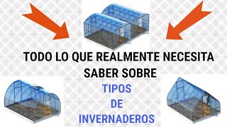 tipos de invernaderos lo que no sabias de los invernaderos [upl. by Ursulina]