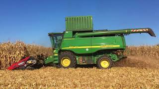 John Deere 9880i I Corn Harvest [upl. by Enimsaj]