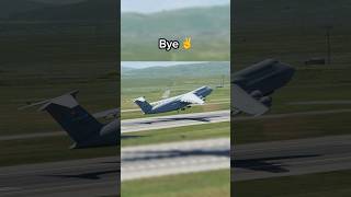 C5 galaxy in different moods shorts aviation funny [upl. by Kanter]