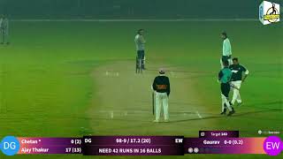 Delhi gymers Vs Eleven Warrious Live Match Sarpanch Dargai Ground rawdycricket [upl. by Jordon]