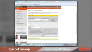 DTN IQFeeds Symbol Lookup Tool [upl. by Teteak]