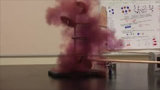 Nitrogen triiodide  slow motion [upl. by Bodwell]