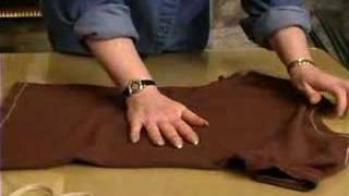 How to Fold Shirts  How to Fold a Womens Button Up Blouse [upl. by Isoj]