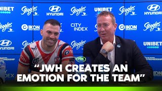 Tedesco backs Keary for Origin call up  Roosters Press Conference  Fox League [upl. by Narbig]