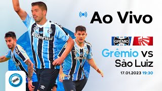 AO VIVO  GRÊMIO X SÃO LUIZ  RECOPA GAÚCHA  17012023 [upl. by Chong]