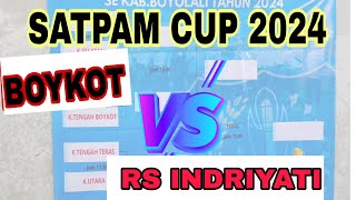 BOYKOT VS RS INDRIATI livevolirivannurmulkisatpamcup [upl. by Vinia5]