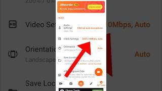 How to X recorder video  High quality settings change X recorder setting [upl. by Osmo]