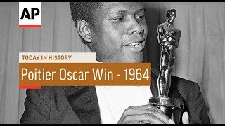 Sidney Poitier Oscar Win  1964  Today In History  13 Apr 18 [upl. by Herzen700]