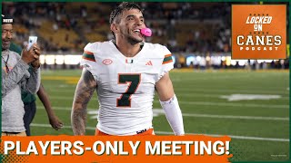 How Miami Hurricanes PlayersOnly Meeting Could Change Their Season [upl. by Adnwahsat]