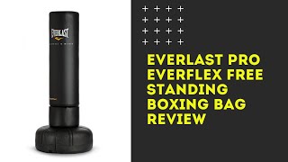 Everlast Pro Everflex Free Standing Boxing Product Review [upl. by Ysor]