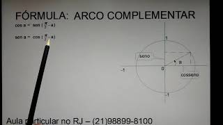 Trigonometria  Arco Complementar [upl. by Sinnelg127]