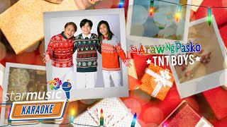 Sa Araw Ng Pasko  TNT Boys Karaoke [upl. by Gavin]