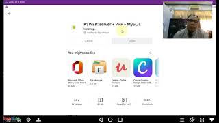 Tutorial installasi server PHP dan MySQL pada HP Android menggunakan aplikasi KSWEB aryanto [upl. by Leirbag872]