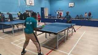 TJ vs Olajide ■ Cleeve Park TTC [upl. by Kerby]