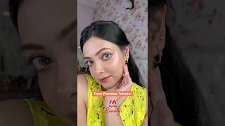 Faux Freckles Tutorial  How To Get Fake Freckles  Makeup Hacks DIY  Myntra shorts [upl. by Kyred675]