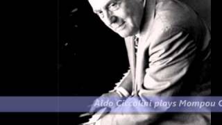 Aldo Ciccolini plays Federico Mompou Cancion y Danza no5 1956 [upl. by Cosenza]