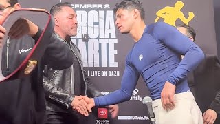 Ryan Garcia SHAKES De La Hoyas HAND after BEEFING amp KNOCKING OUT Oscar Duarte [upl. by Haye]