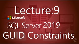 GUIDGlobally Unique Identifier Constraints in SQL Server in urdu  hindi [upl. by Herald]