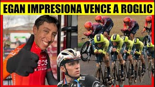 RESUMEN 3 ETAPA PARIS NIZA 2024 EGAN IGUALA a REMCO y DERROTA a ROGLIC [upl. by Jasun972]