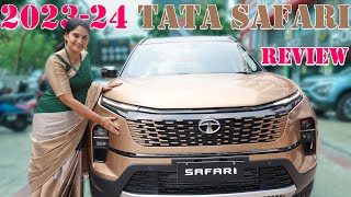 2023 Tata Safari Facelift Detail Review In Telugu  అదిరిపోయింది 😲  Anuradha  V automobile [upl. by Merchant]