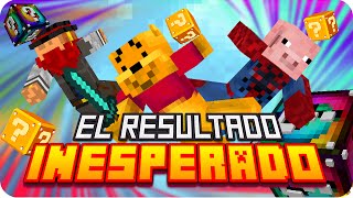 EL RESULTADO INESPERADO  Minecraft Lucky Blocks  Macundra Sarinha y Luh [upl. by Childs]