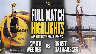 Top Plays  DalhausserDrost vs SmithWebber AVP Huntington Beach Open 2024 [upl. by Ned767]