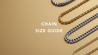 JAXXON chain size guide [upl. by Slorac91]