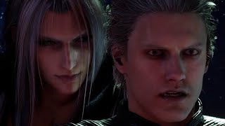 Vergil vs Sephiroth  Final Fantasy VII Remake Mods [upl. by Tnahs]