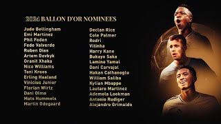 Ballon dOr 2024 Nominees revealed with Messi and Ronaldo NOT included  Morning Footy  CBS Sports [upl. by Sokin65]