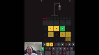 HangmanWordle  MURDLE 28 Nov 24 variant wordgames puzzle speedsolving puzzlegame variants [upl. by Lavinia]