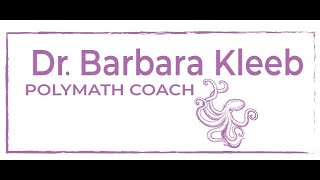 Dr Barbara Kleeb Polymath Coach [upl. by Yort]