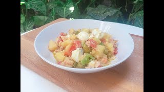 Ensalada campera con Monsieur Cuisine [upl. by Ameehs]