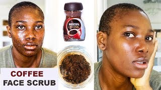 HOW TO GET INSTANT SMOOTH amp GLOWING SKIN AT HOME  DIY COFFEE SCRUB [upl. by Reviel840]