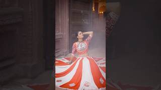 Stylish Orange amp Grey Outfits for Navratri  Navrang Collection 2024 [upl. by Scott]