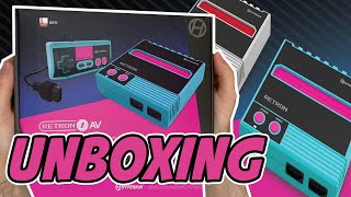 Hyperkin RetroN 1 AV Gaming Console Unboxing [upl. by Orat889]