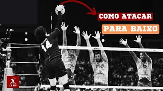 Ataque Vôlei Como atacar para baixo [upl. by Thamos]